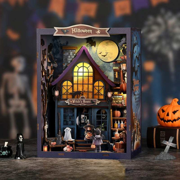 Haunted Castle Night DIY Book Nook Kit