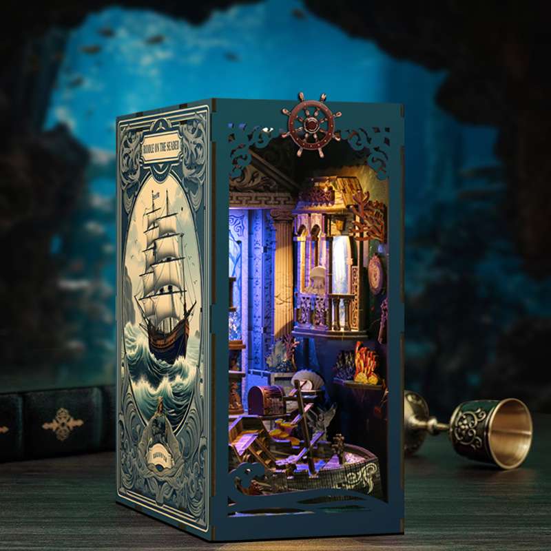 Lost Ocean Ruins DIY Book Nook Kit