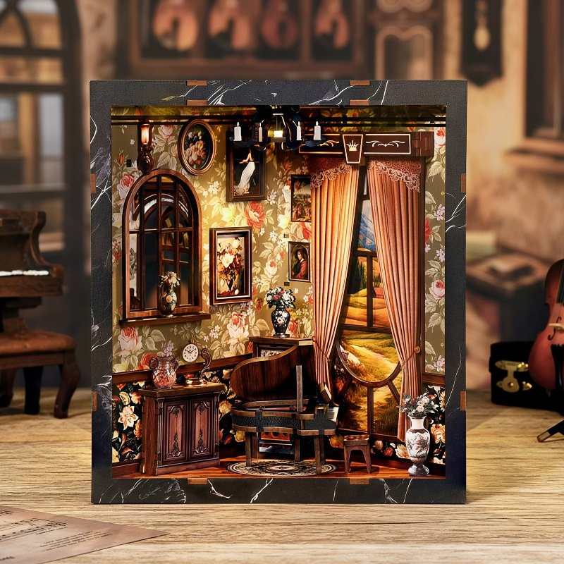 European Melody Room Miniature House Kit
