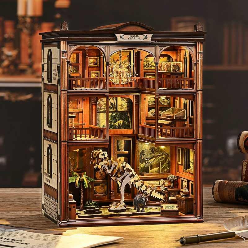 Fossil Museum DIY Book Nook Kit