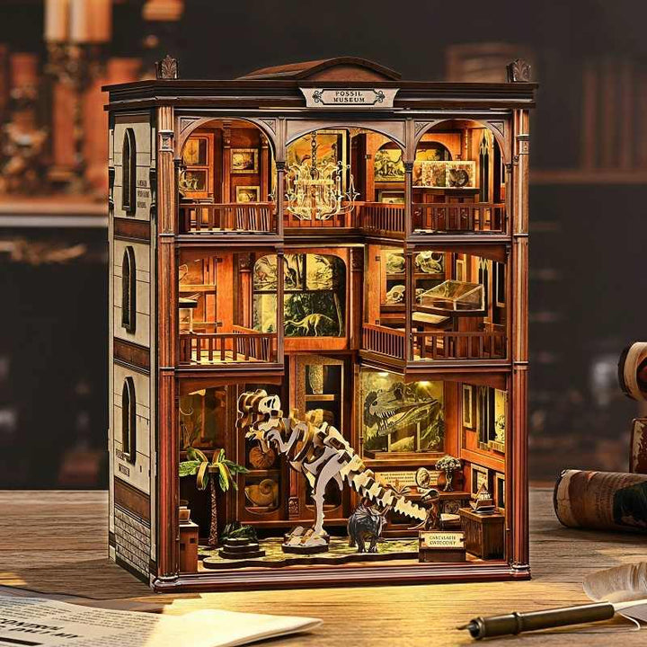 Fossil Museum DIY Book Nook Kit