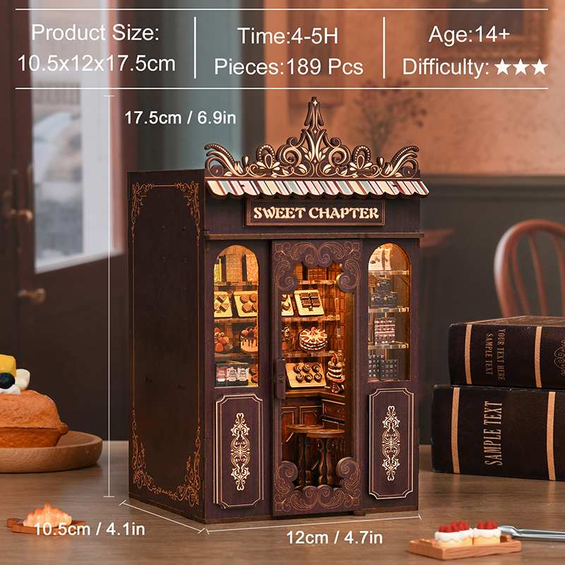 Sweet Haven Patisserie Miniature House Kit