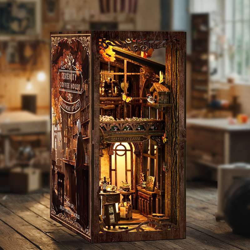 Serenity Coffee House Miniature House Kit