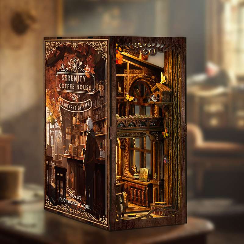 Serenity Coffee House Miniature House Kit