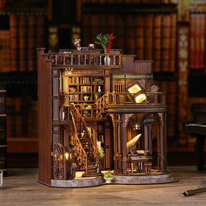 Grand Library Hall DIY Book Nook Kit