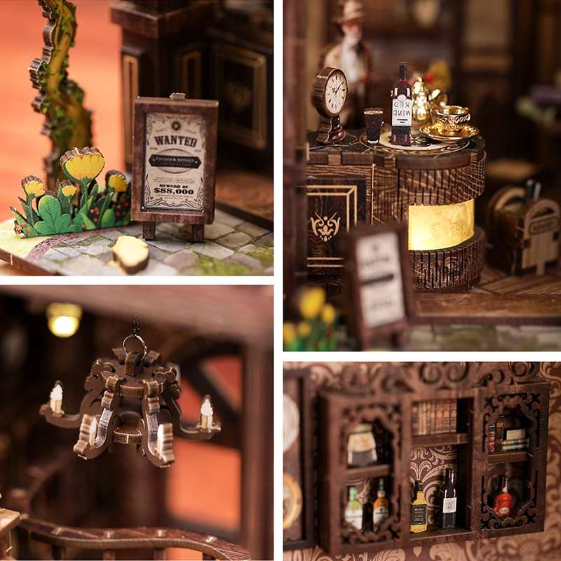 Serenity Coffee House Miniature House Kit