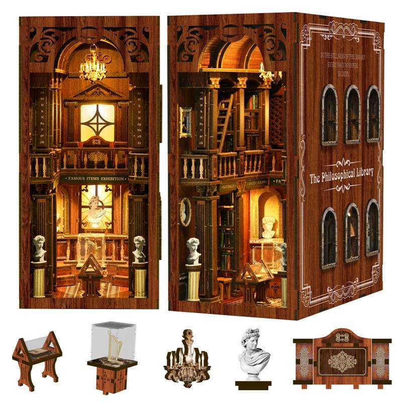 Philosopher’s Study DIY Book Nook Kit