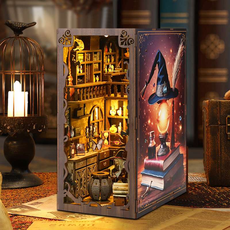Witch’s Enchanted Workshop DIY Book Nook Kit