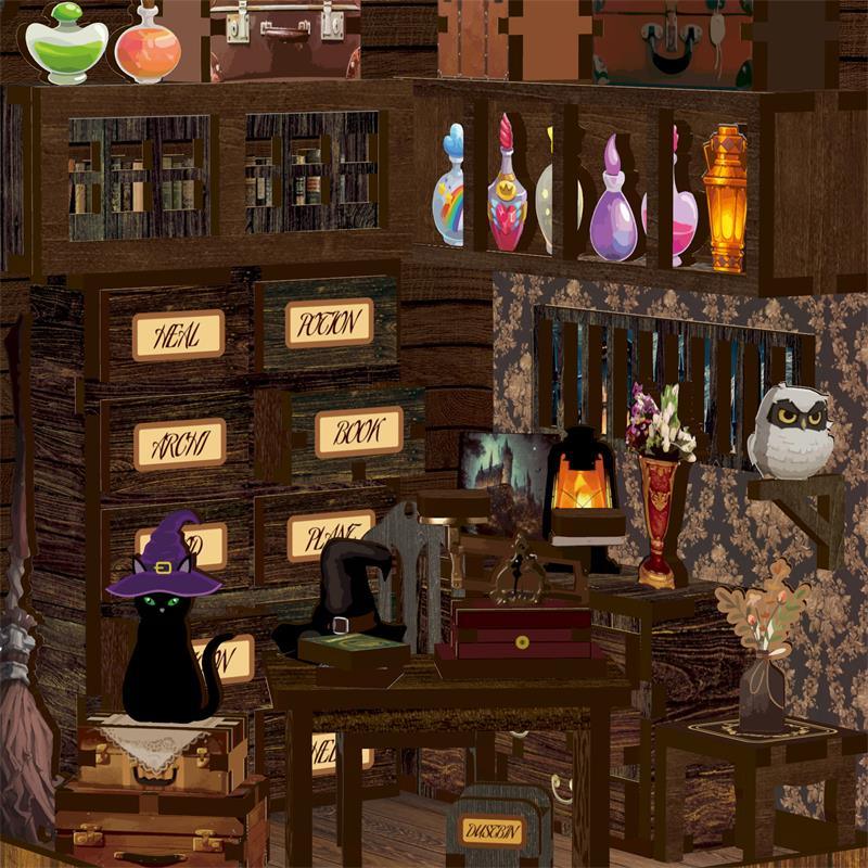 Magic Book House DIY Book Nook Kit