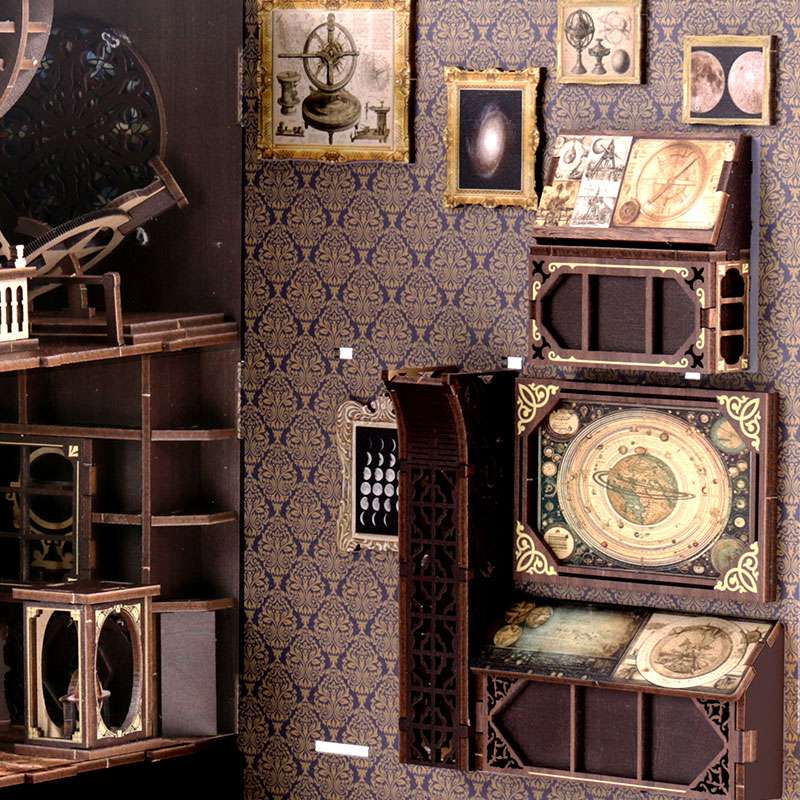 Celestial Observatory DIY Book Nook Kit