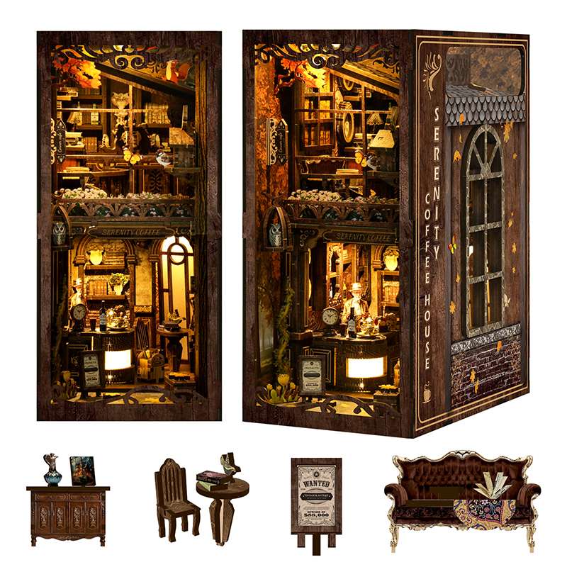 Serenity Coffee House Miniature House Kit