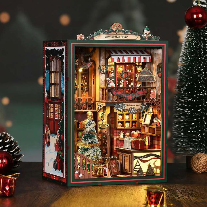 Christmas Shop Miniature House Kit